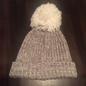 NWOT JCrew Factory Winter Pom Hat